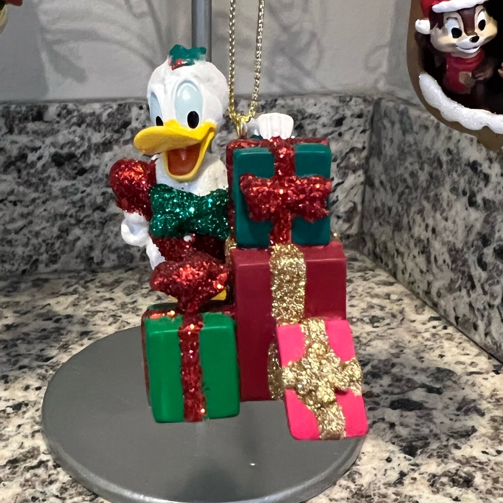 Disney parks Authentic Donald Duck Holiday Ornament